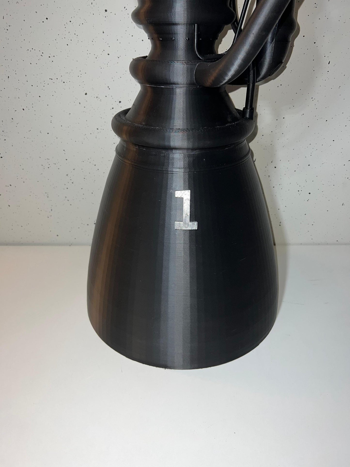 Rocket Engine Replica 90Cm | Detailed Spacecraft Display Piece | Iconic Decor for Space Enthusiasts & Collectors