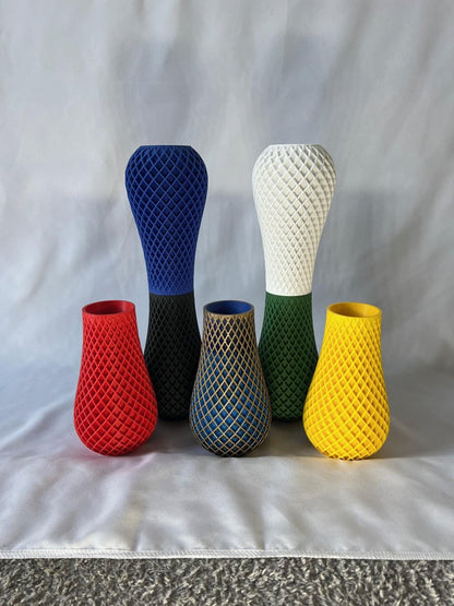 Vase Modern Minimalist Decor | Geometric Abstract Design | Unique Statement Piece for Contemporary Homes