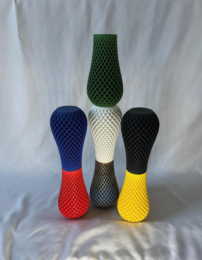 Vase Modern Minimalist Decor | Geometric Abstract Design | Unique Statement Piece for Contemporary Homes