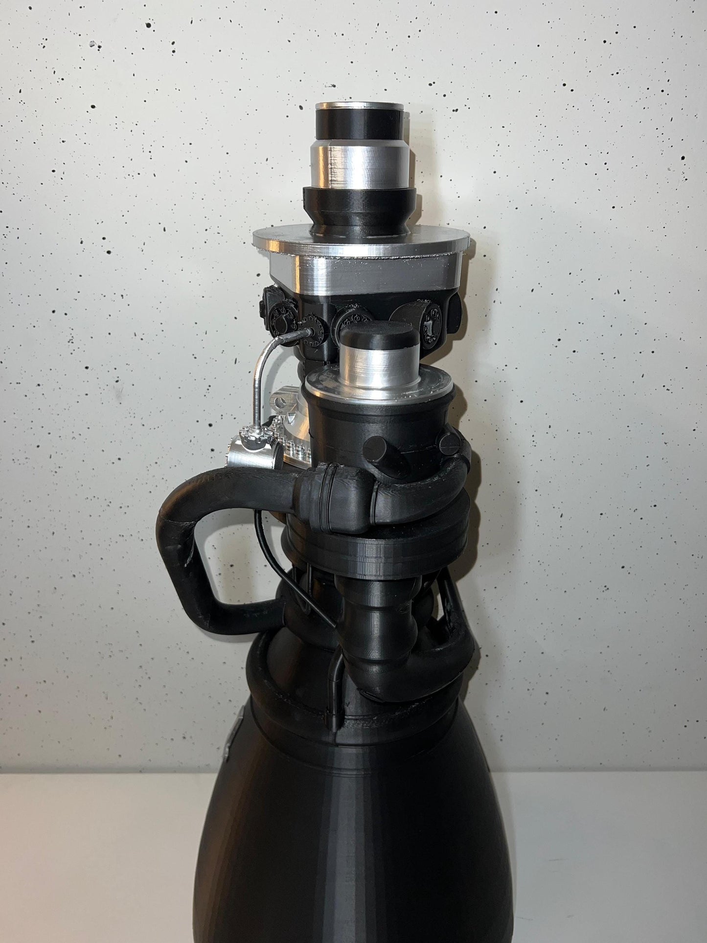 Rocket Engine Replica | Detailed Spacecraft Display Piece | Iconic Decor for Space Enthusiasts & Collectors