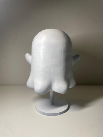 Adorable Ghost Figurine | 3D-Printed Cute Ghost Decoration | Perfect for Halloween, Desk Decor, or Gifts