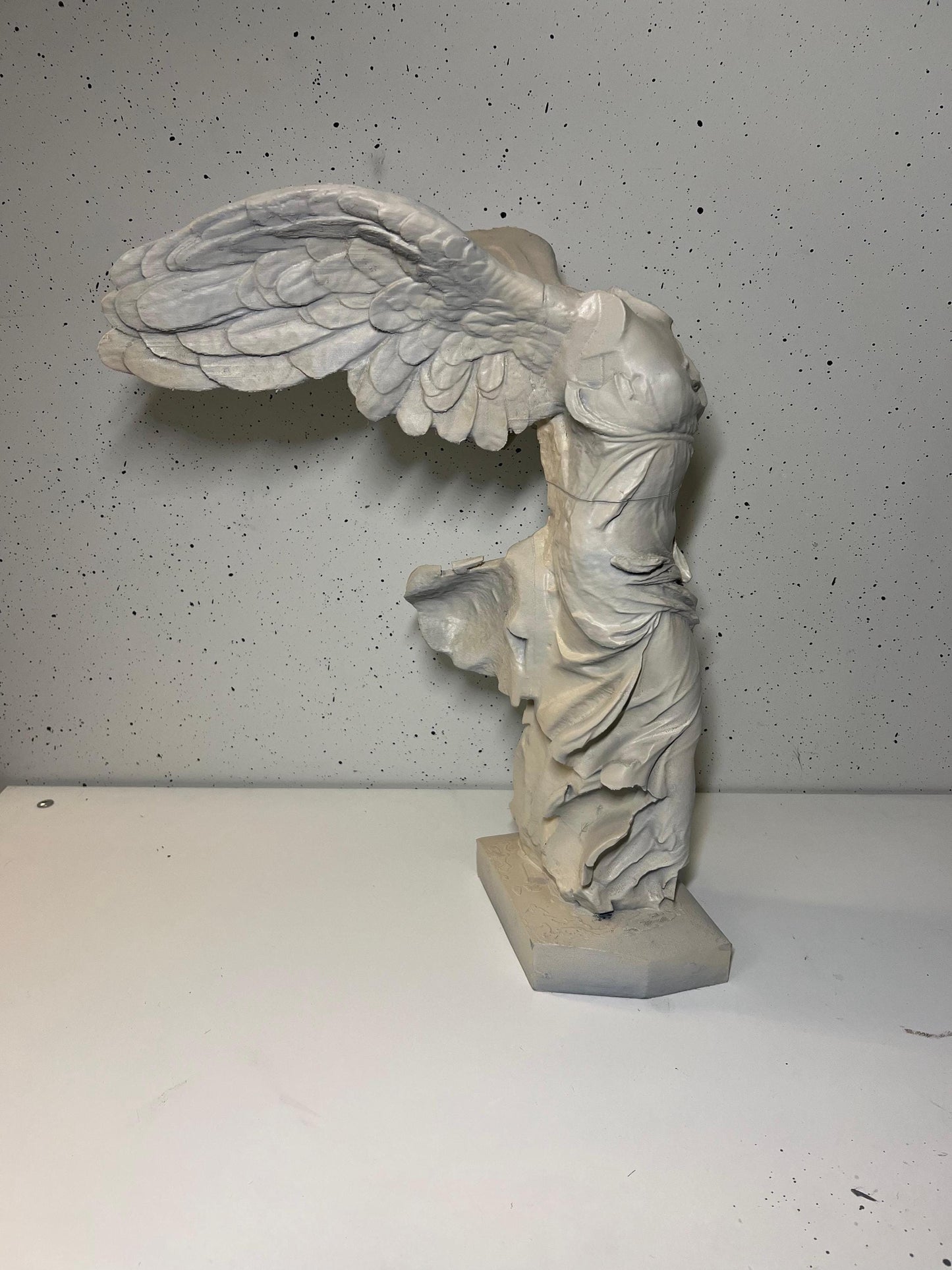 Winged Victory Statue Nike Samothrace | Greek Goddess Statue | Marble Art Sculpture | Handmade Home Decor