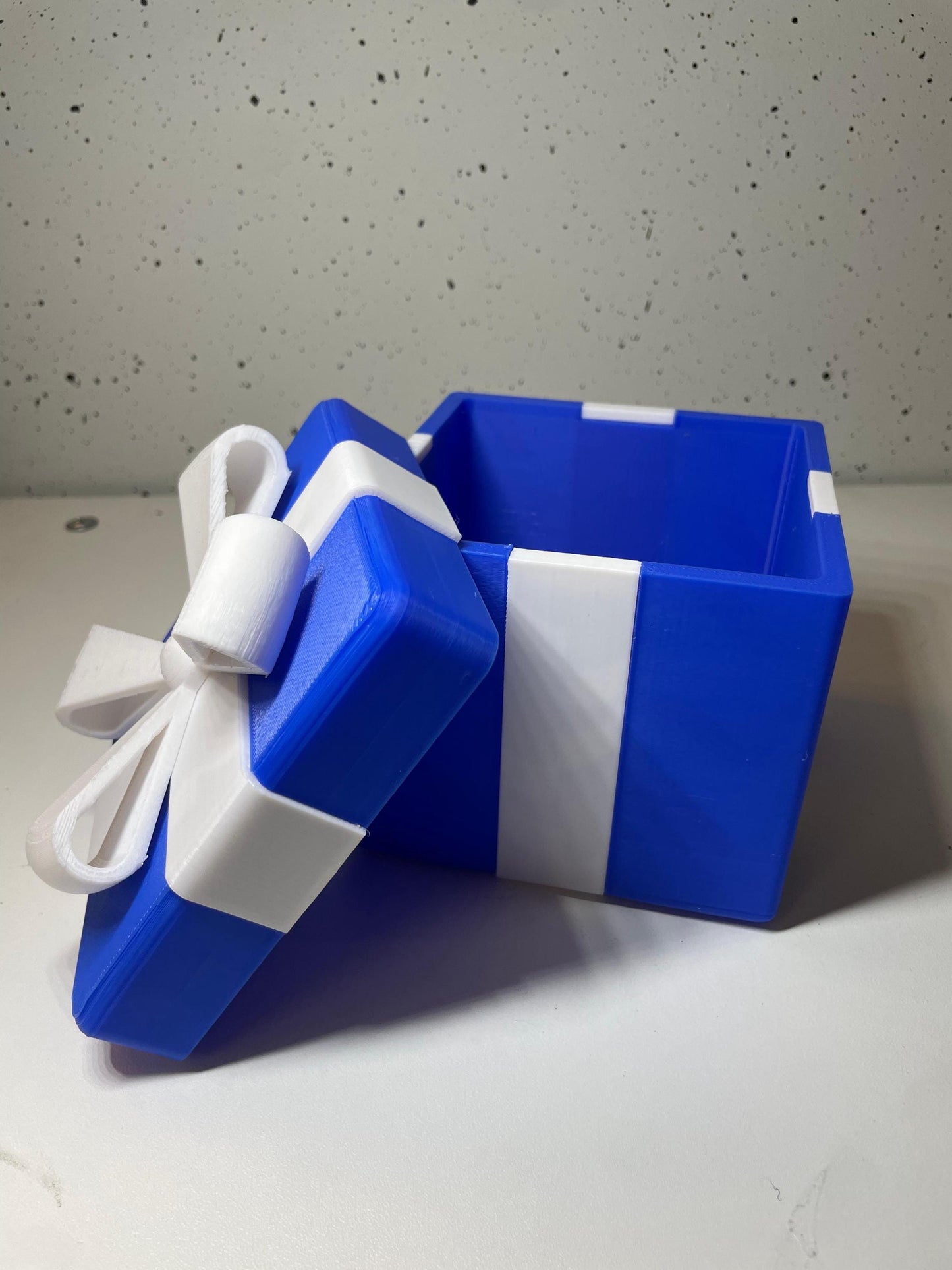 Gift Box with Bow | Decorative Storage Container for Special Occasions | Reusable and Stylish Packaging