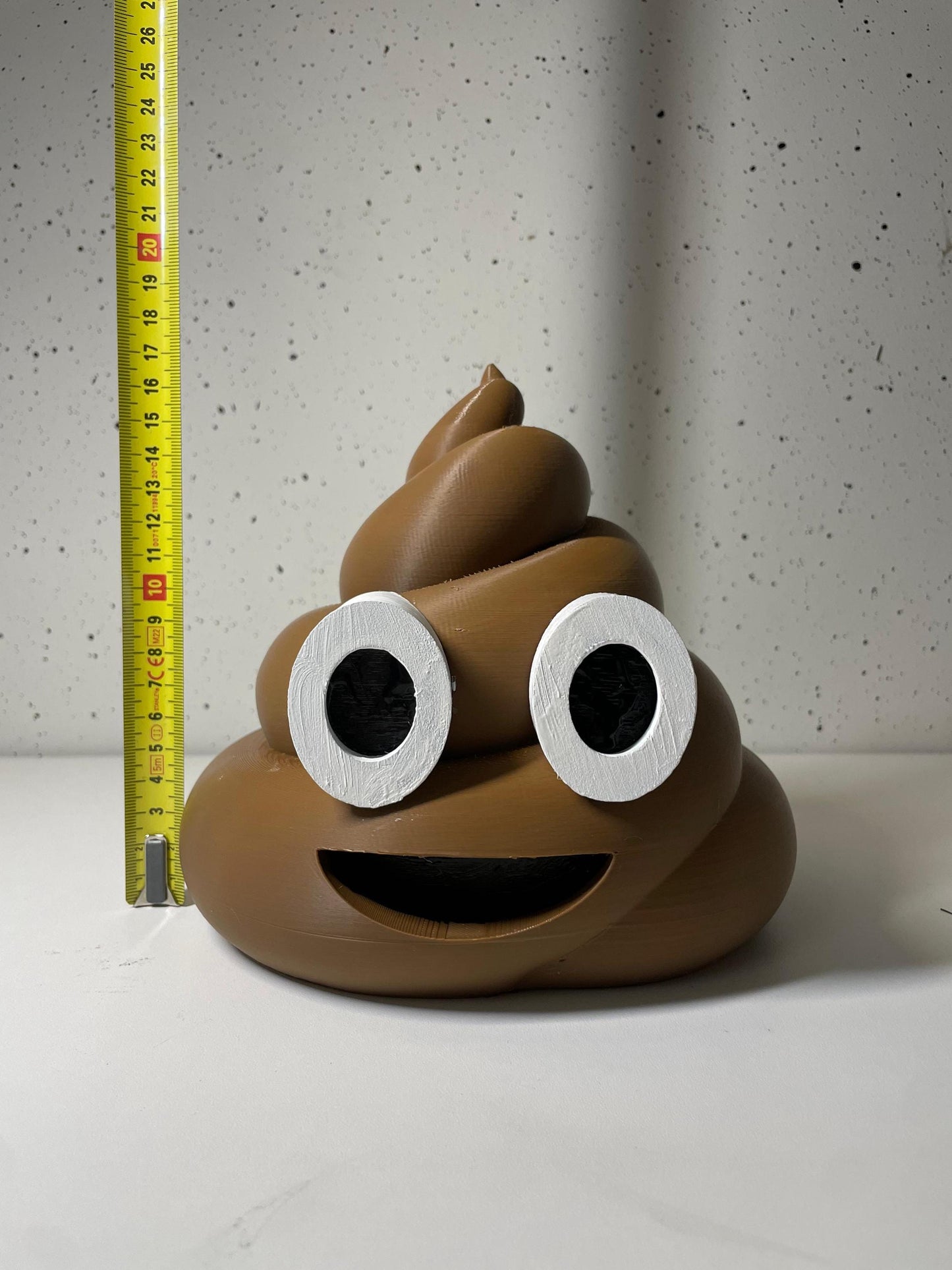 Poop Emoji Decor | Fun Desktop Ornament and Gift | Quirky Home and Room Decoration