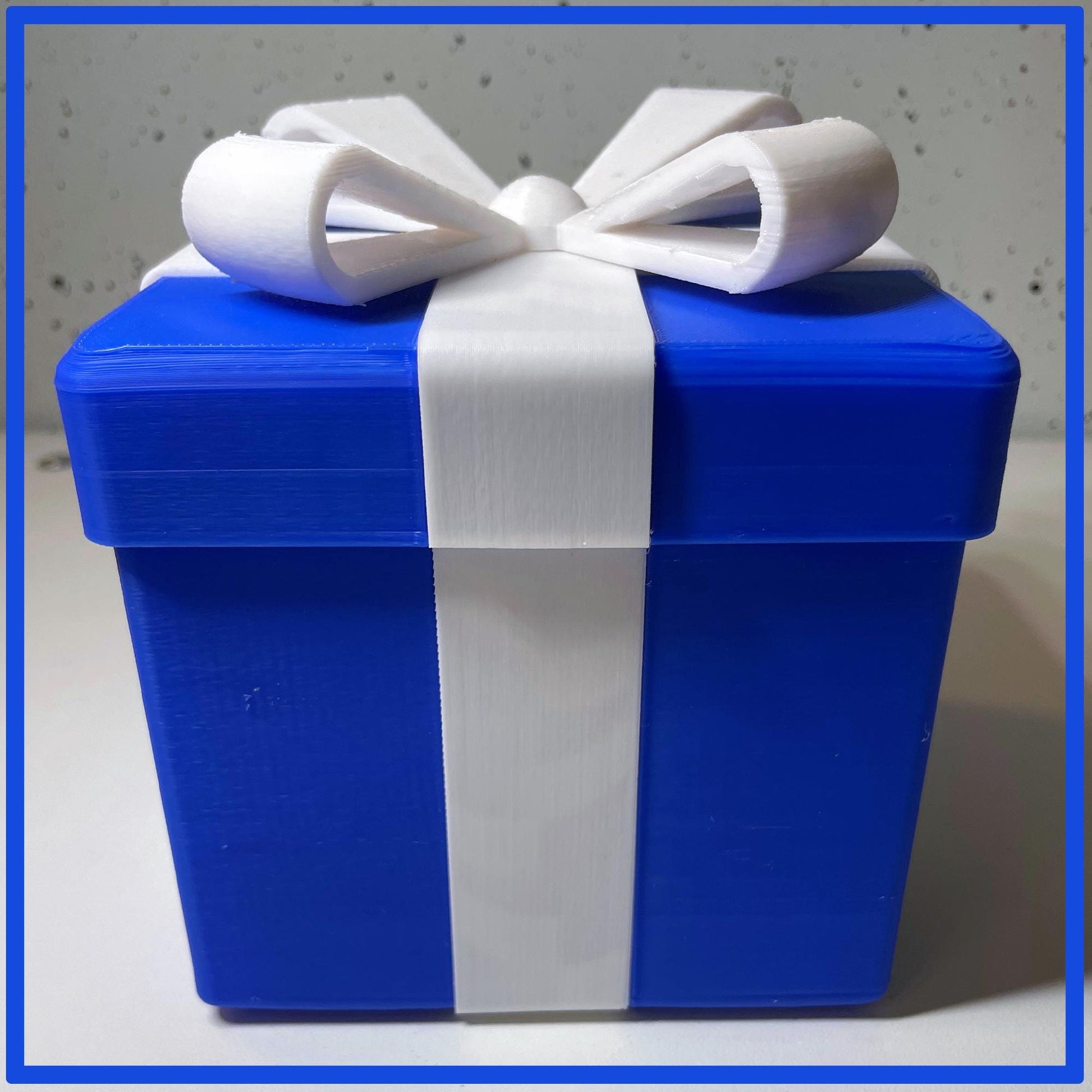 Gift Box with Bow | Decorative Storage Container for Special Occasions | Reusable and Stylish Packaging