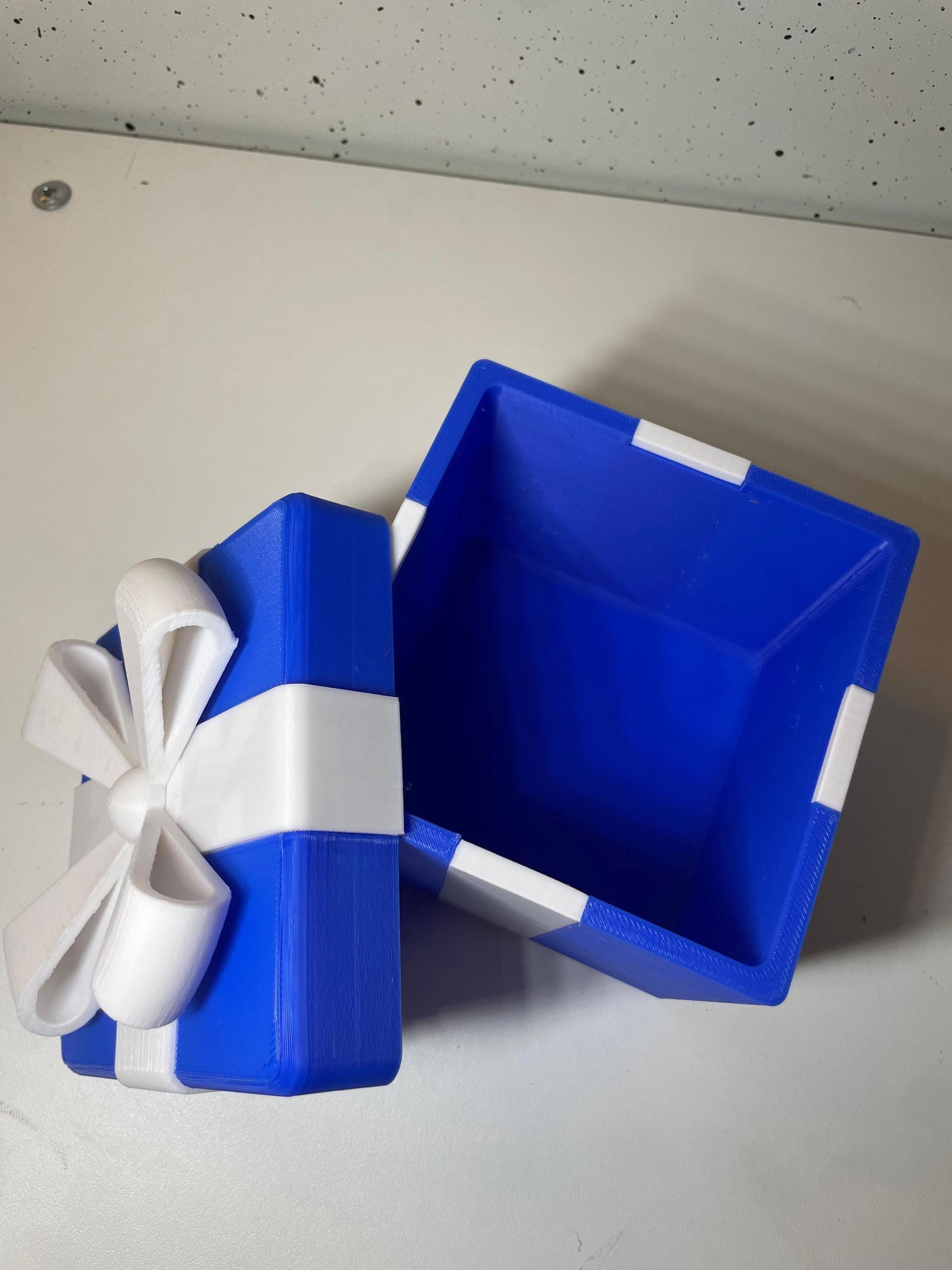 Gift Box with Bow | Decorative Storage Container for Special Occasions | Reusable and Stylish Packaging