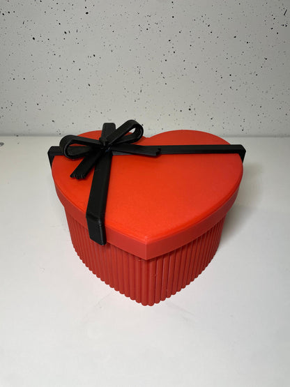 Heart Gift Love Box with Ribbon | Perfect for Valentine’s Day, Anniversaries, and Special Occasions