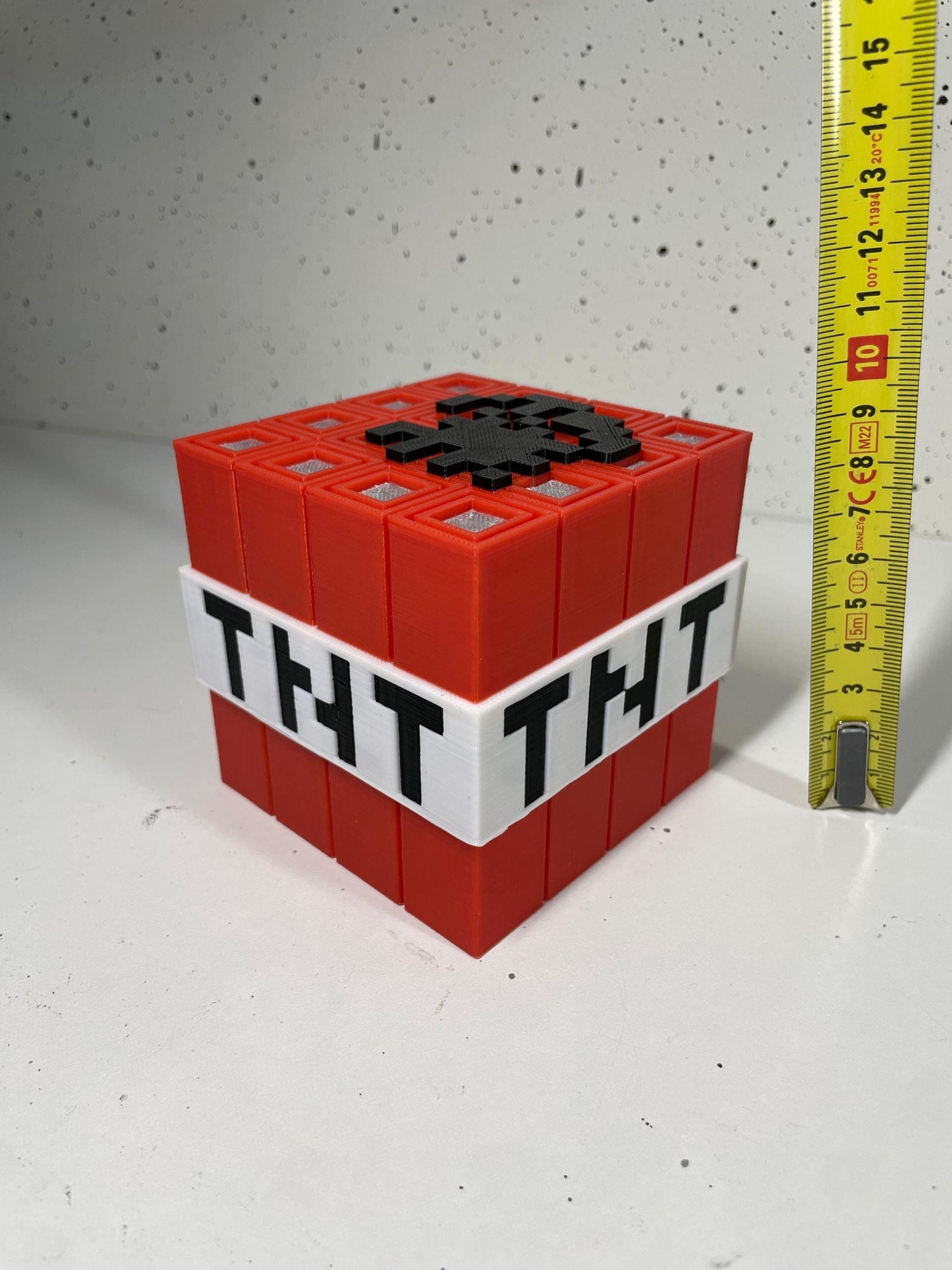 TNT Cube for Gamers and Enthusiasts | Unique Computer Display Piece