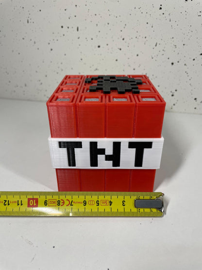 TNT Cube for Gamers and Enthusiasts | Unique Computer Display Piece