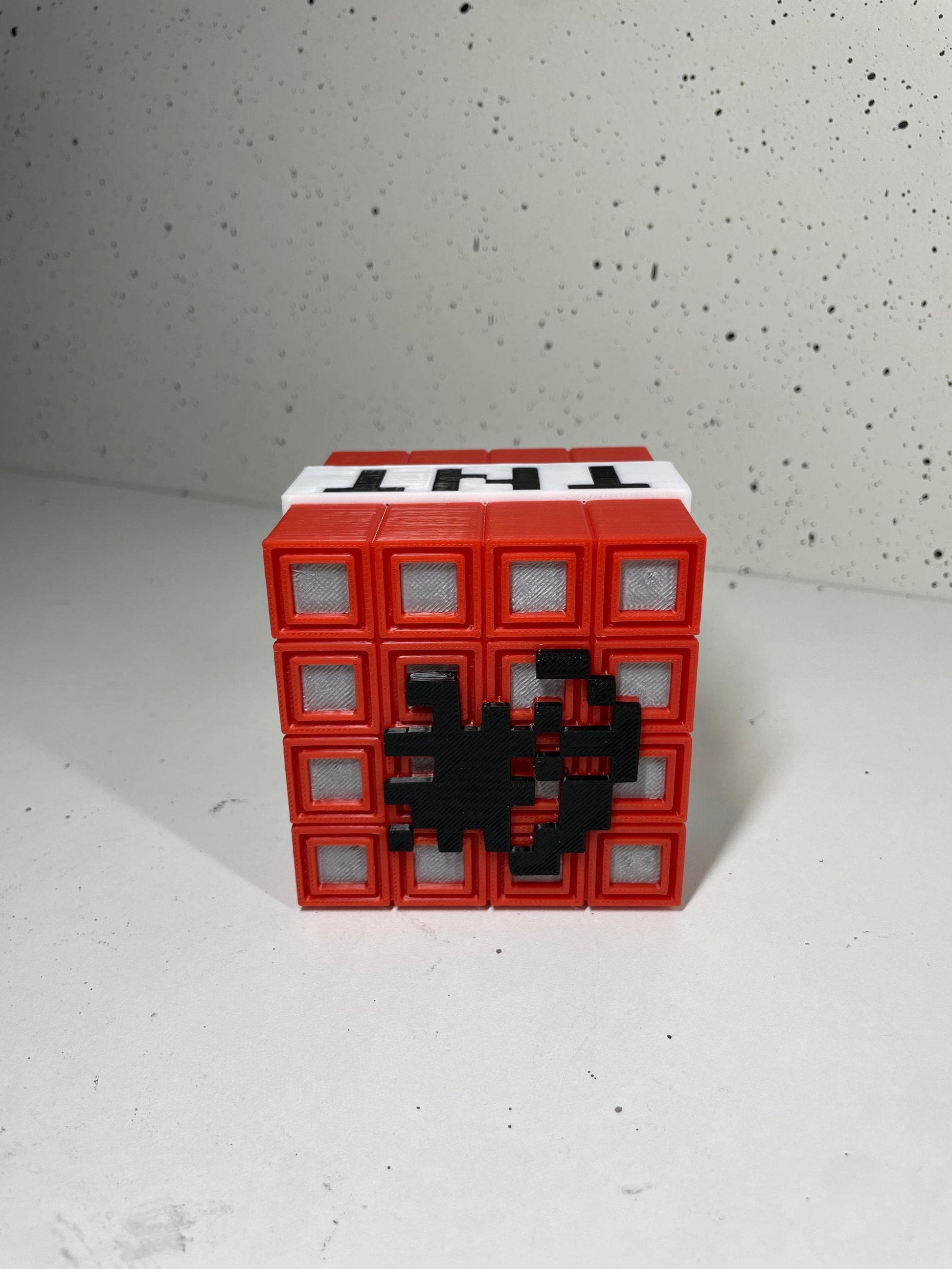 TNT Cube for Gamers and Enthusiasts | Unique Computer Display Piece