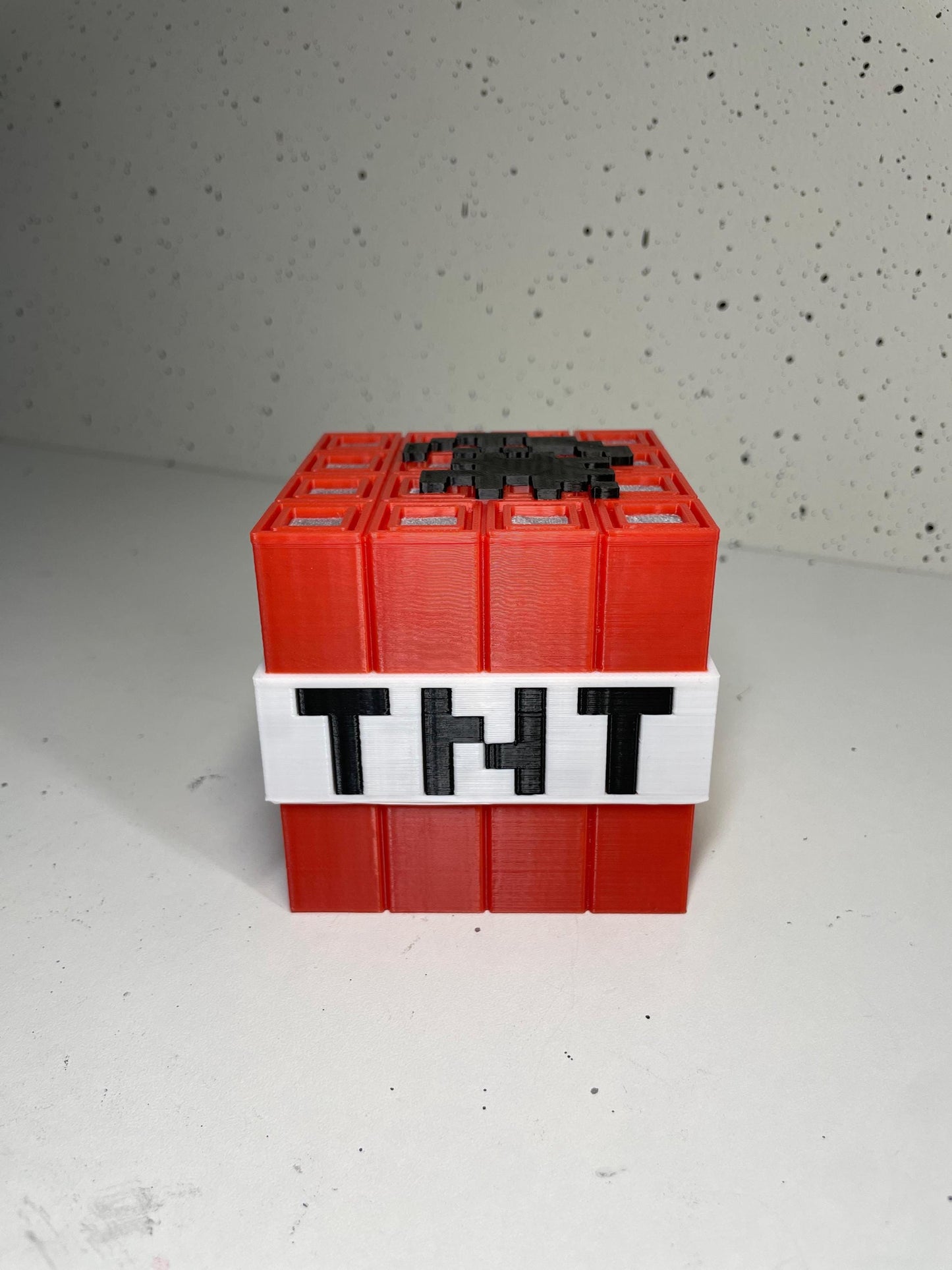 TNT Cube for Gamers and Enthusiasts | Unique Computer Display Piece