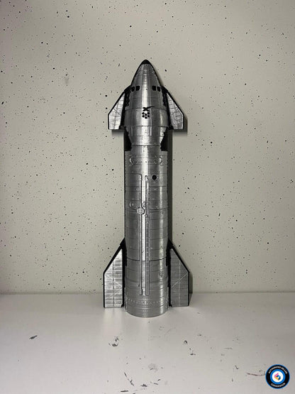 Space Rocket & Booster Model 150cm | Moon | Iconic Spacecraft Replica | Display Piece for Collectors and Space Enthusiasts | Wall Decor