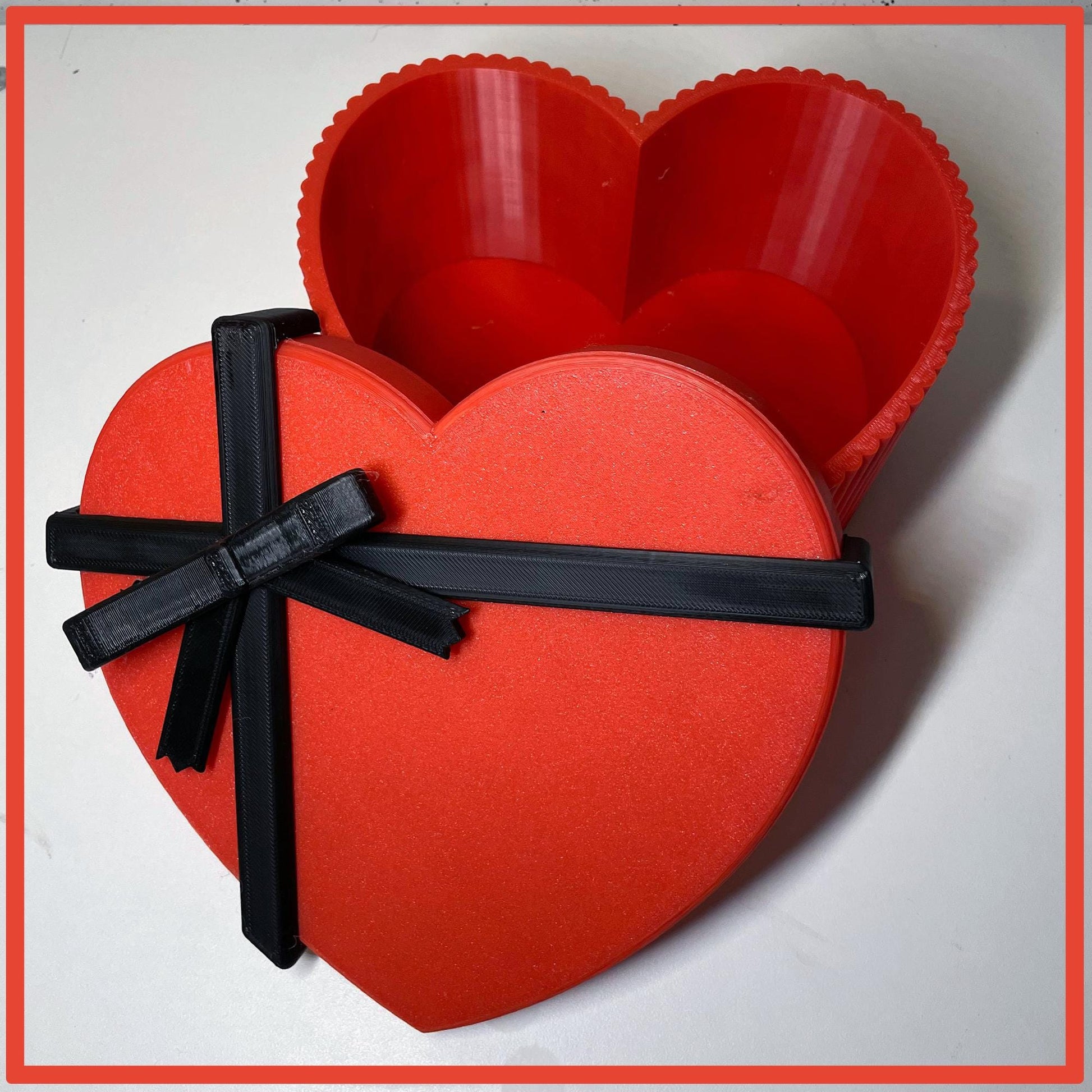 Heart Gift Love Box with Ribbon | Perfect for Valentine’s Day, Anniversaries, and Special Occasions