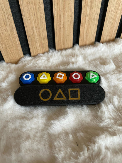 Gonggi Dice Korean Game with weights – Fun Traditional Family Game, Colorful Dice Set, Perfect for Parties & Travel-Friendly Entertainment!