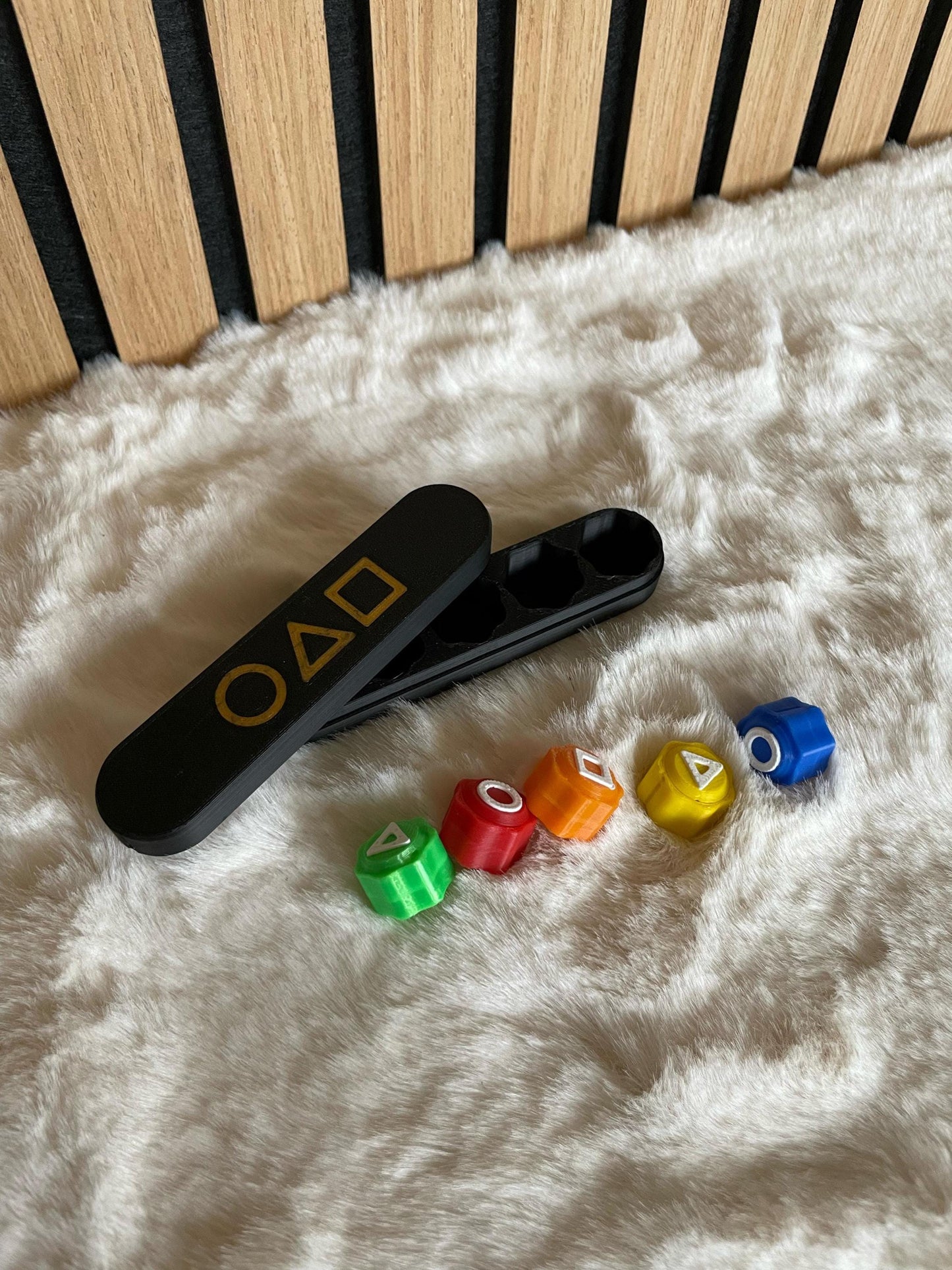 Gonggi Dice Korean Game with weights – Fun Traditional Family Game, Colorful Dice Set, Perfect for Parties & Travel-Friendly Entertainment!