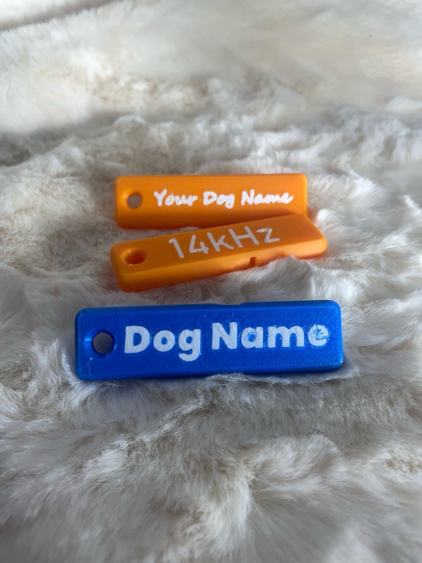 Custom Dog Whistle High Pitch | 14kHz | with keychain hole | Custom Dog Name | dog accessories