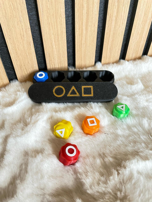 Gonggi Dice Korean Game with weights – Fun Traditional Family Game, Colorful Dice Set, Perfect for Parties & Travel-Friendly Entertainment!