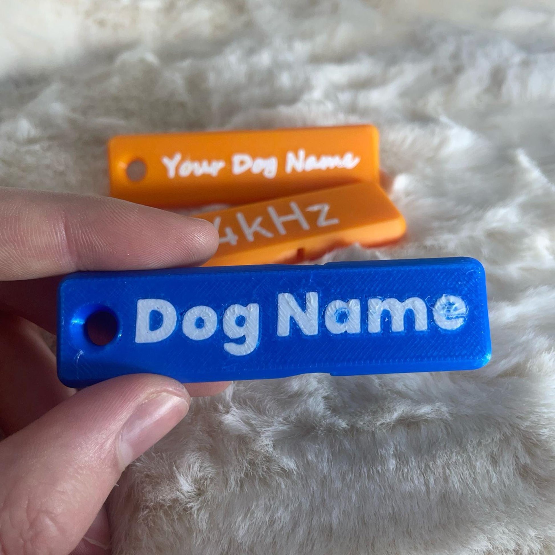 Custom Dog Whistle High Pitch | 14kHz | with keychain hole | Custom Dog Name | dog accessories