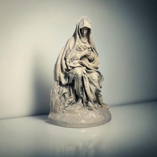 Mater Dolorosa Statue | Handmade Religious Art | Catholic Decoration | Spiritual Home Decor | Aphrodite