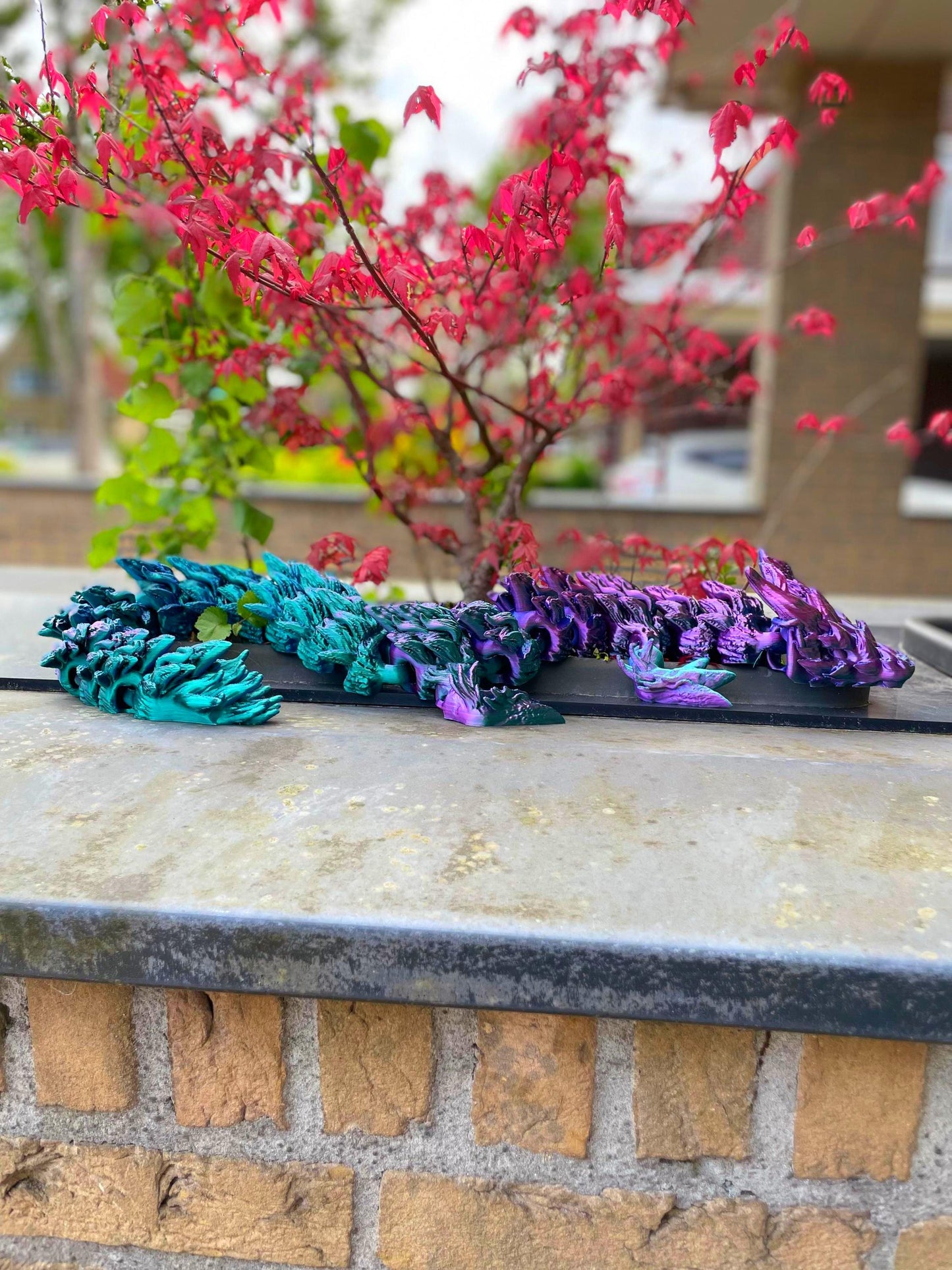 3D Printed Dragon Large 90cm Color-Changing Articulated Fantasy Decor Fidget Toy