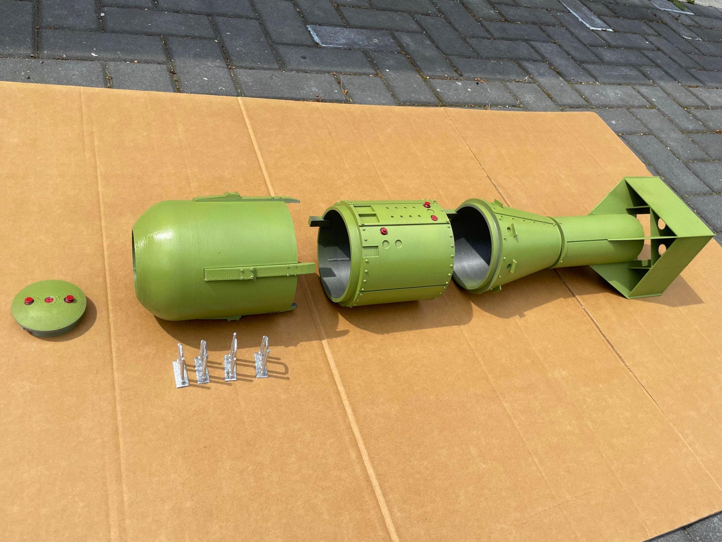 Little Boy Nuclear Bomb Replica | 23,62 inch | 60cm - Historical WWII Model for Collectors