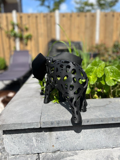 Perforated Elephant Sculpture | Modern Art | indoor & outdoor Decor for Your Space