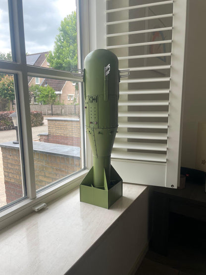 Little Boy Nuclear Bomb Replica | 23,62 inch | 60cm - Historical WWII Model for Collectors