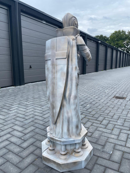 Giant Replica Knight Chess Piece – Life-Size Fantasy Decor | 120cm 3D Printed Statue