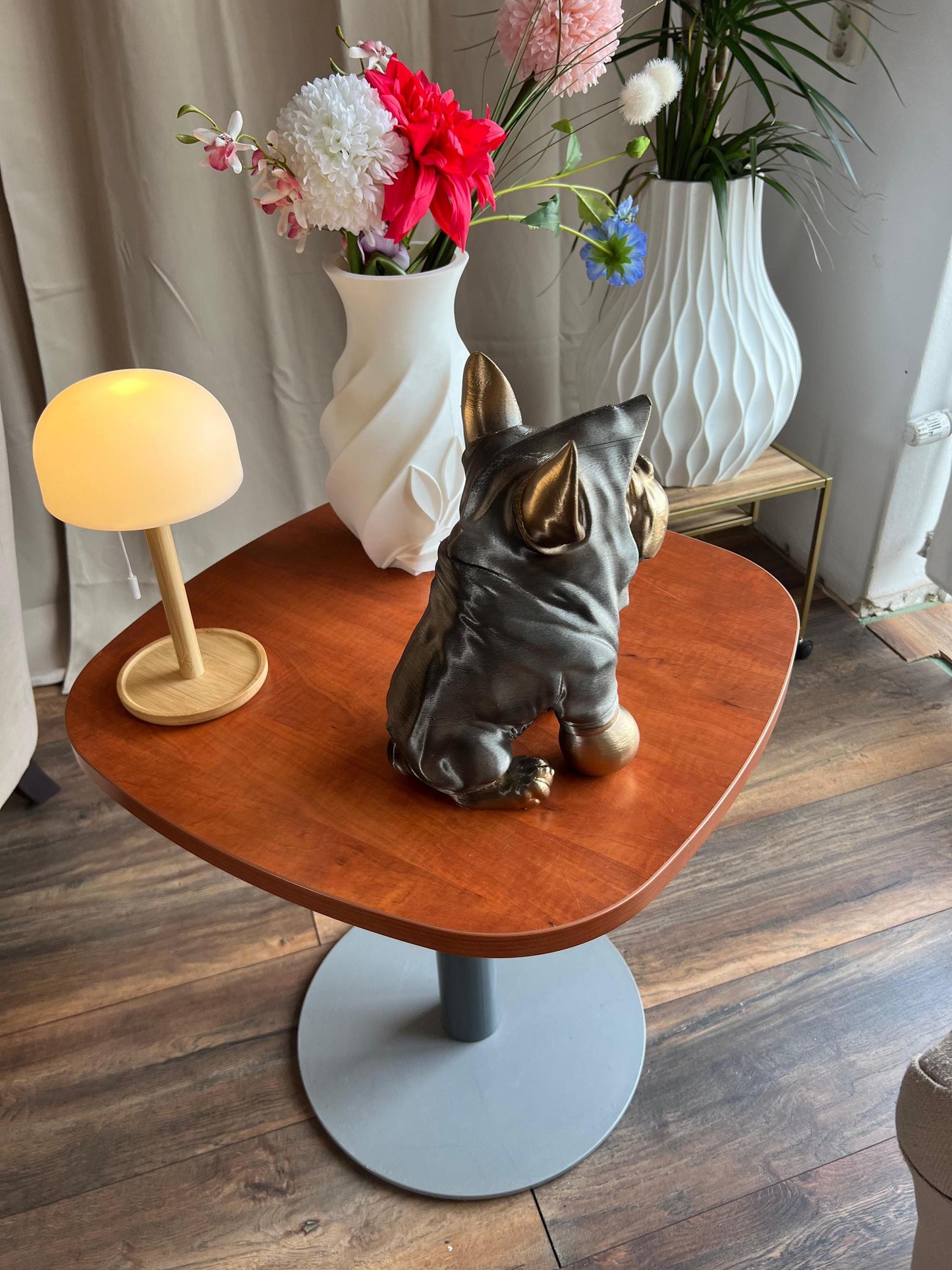 Boxer Puppy Statue | Stylish 3D Printed Dog Decor | Unique Gift for Dog Lovers & Home Enthusiasts