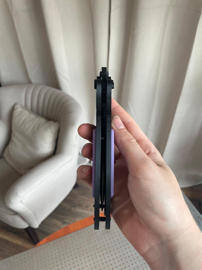 Butterfly Knifw Trainer Toy Practice Balisong Dull Blade Flipping Tool Knifw Fidget Toy All Colors Training Knifw