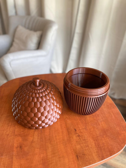 Acorn Box, Keepsake Box, Jewelry Storage, Decorative Container, Storage Box, Gift Under 100, Naturalist