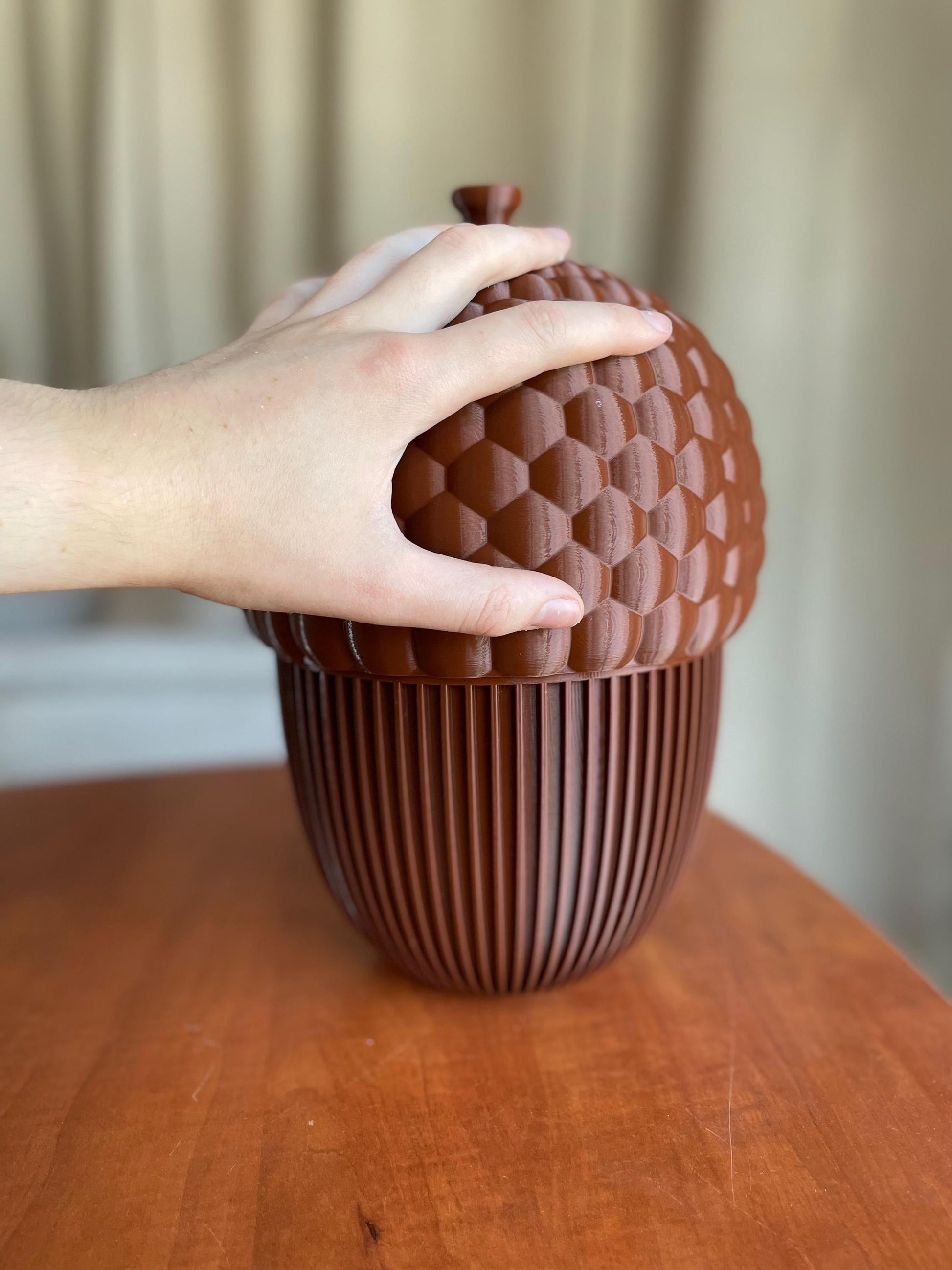 Acorn Box, Keepsake Box, Jewelry Storage, Decorative Container, Storage Box, Gift Under 100, Naturalist