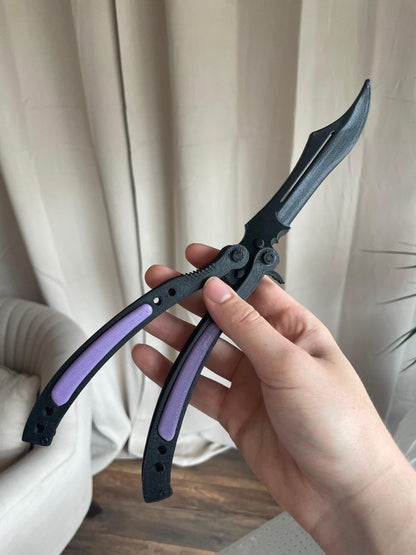 Butterfly Knifw Trainer Toy Practice Balisong Dull Blade Flipping Tool Knifw Fidget Toy All Colors Training Knifw