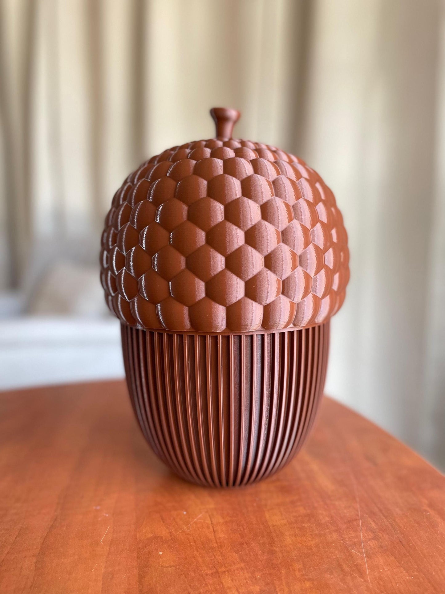 Acorn Box, Keepsake Box, Jewelry Storage, Decorative Container, Storage Box, Gift Under 100, Naturalist