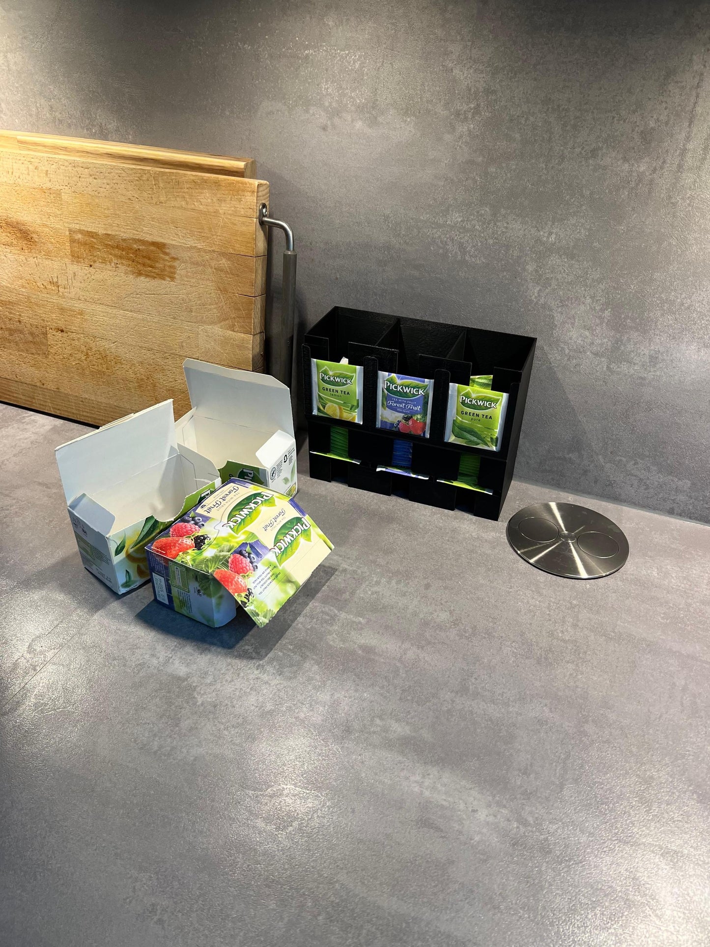 Thee Dispenser | Theezakjes Houder | Organizer voor Pickwick & Diverse Thee | Verkrijgbaar in 2 Maten