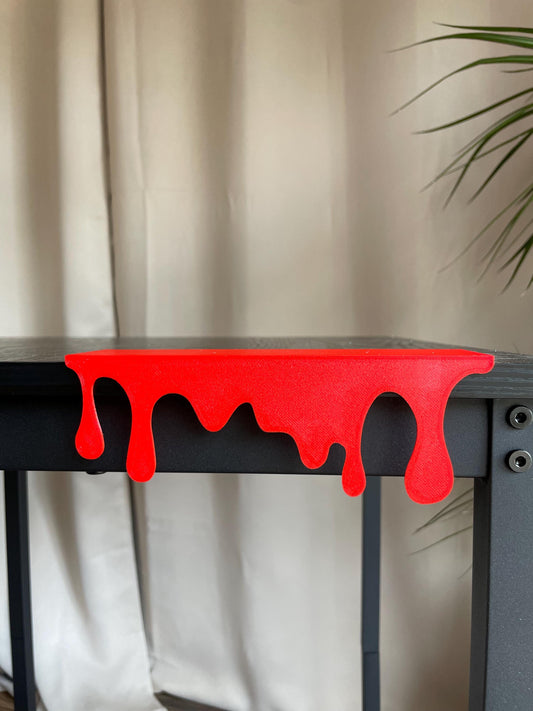 Dripping Blood Shelf Decor Halloween Scary Attachment Gothic Horror Edge Hanger Spooky Table Mantel Ornament