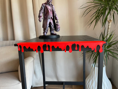 Dripping Blood Shelf Decor Halloween Scary Attachment Gothic Horror Edge Hanger Spooky Table Mantel Ornament