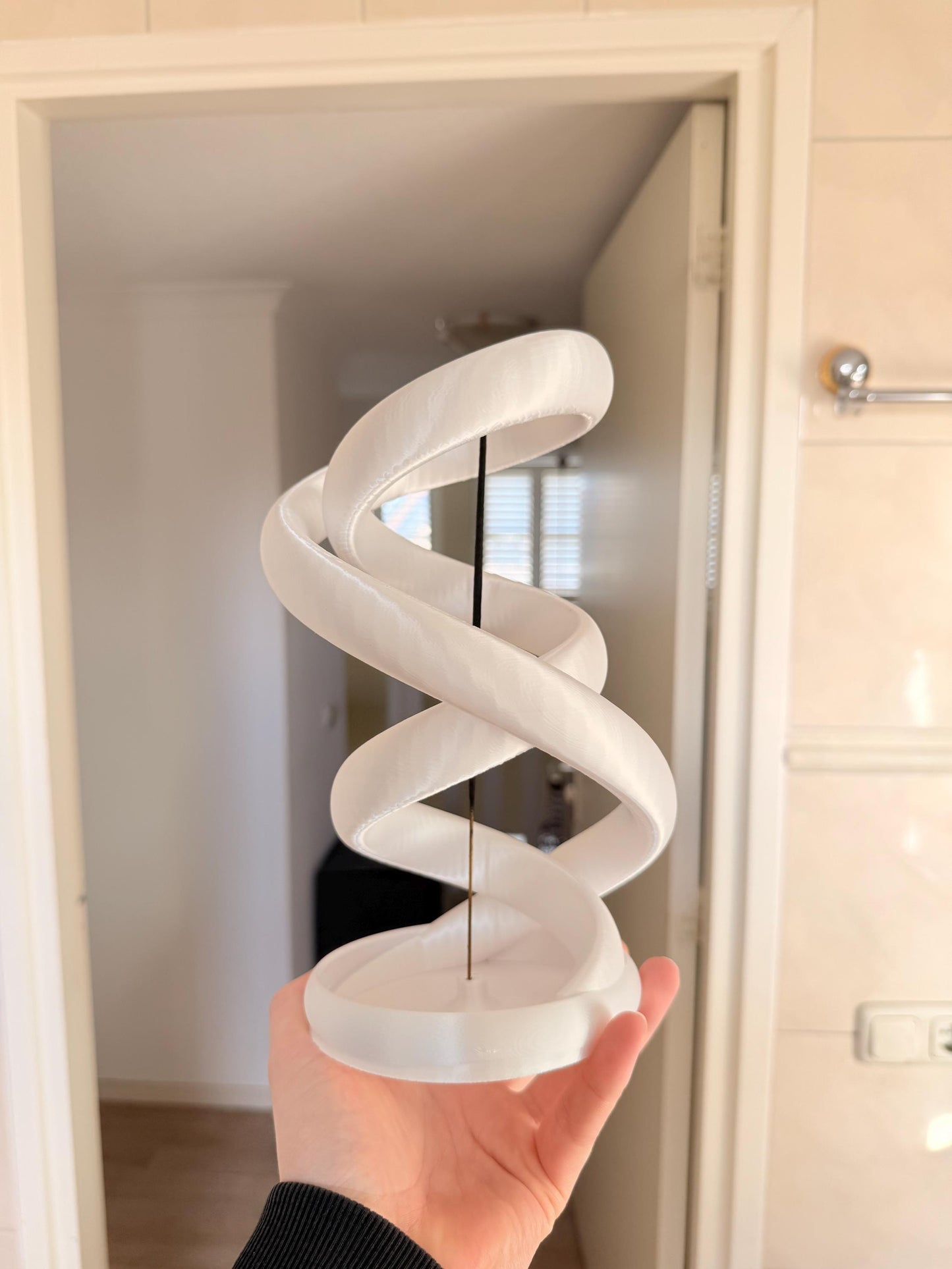 Incense Holder Incense Burner Tower, Minimalist Home Decor, Meditation Room Decor, Aesthetic Incense Stand