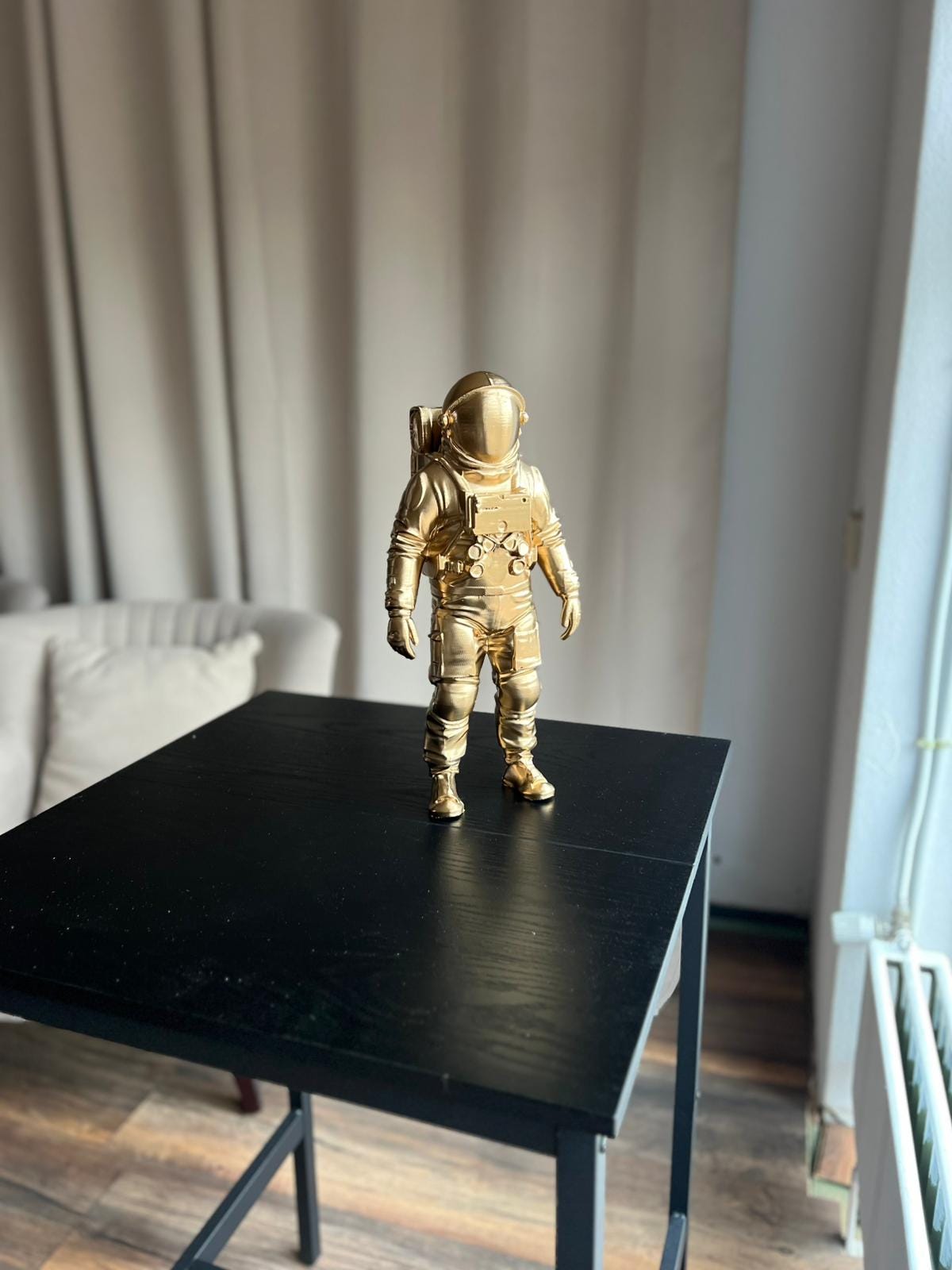 AI 3d printed Astronaut Statue | Space Marine Cosplay | terraforming mars | astronaut art