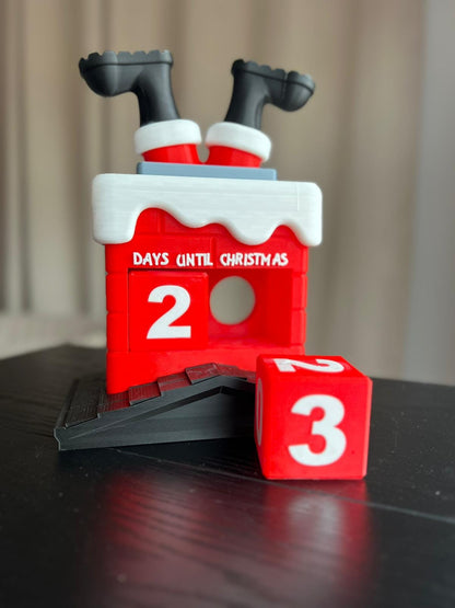 Santa Christmas Countdown | Festive Holiday Decor | Fun Christmas decor | christmas calender | christmas gifts | christmas decor