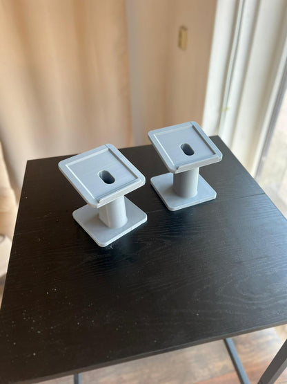 Speaker Stands | 3D Printed | Desk Speaker Stands | wood speaker stands | vintage speaker stands