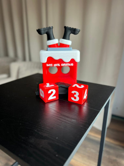 Santa Christmas Countdown | Festive Holiday Decor | Fun Christmas decor | christmas calender | christmas gifts | christmas decor