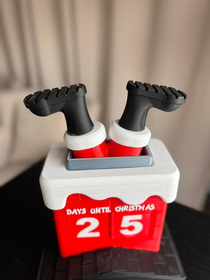 Santa Christmas Countdown | Festive Holiday Decor | Fun Christmas decor | christmas calender | christmas gifts | christmas decor