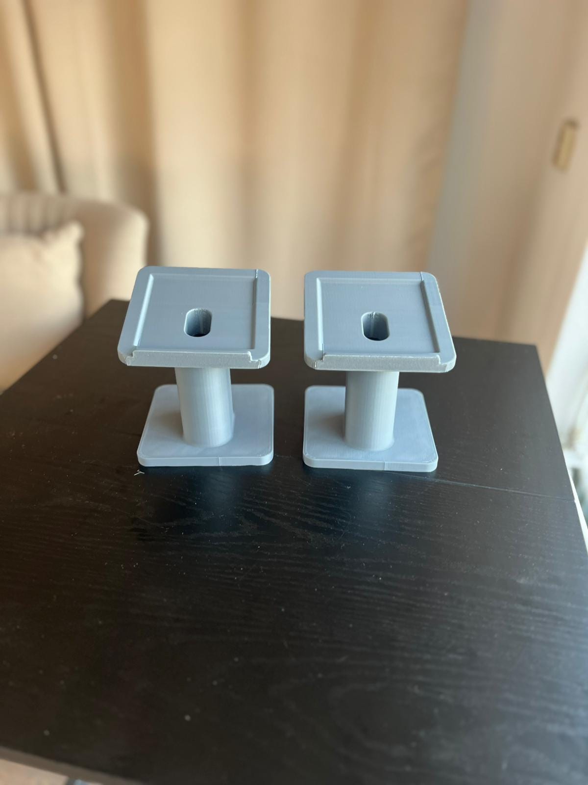 Speaker Stands | 3D Printed | Desk Speaker Stands | wood speaker stands | vintage speaker stands