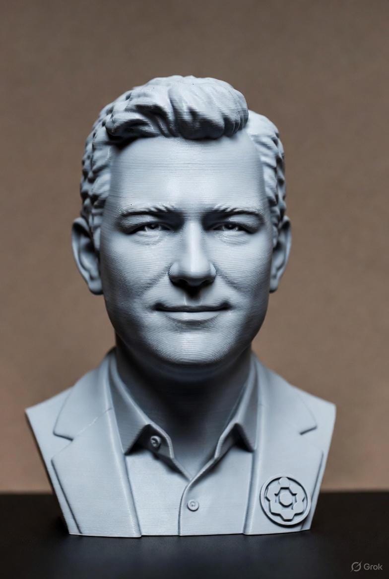 Custom Business Gift | 3D Printed | Logo | Bust or Figurine | Small to XXL | Price on Request