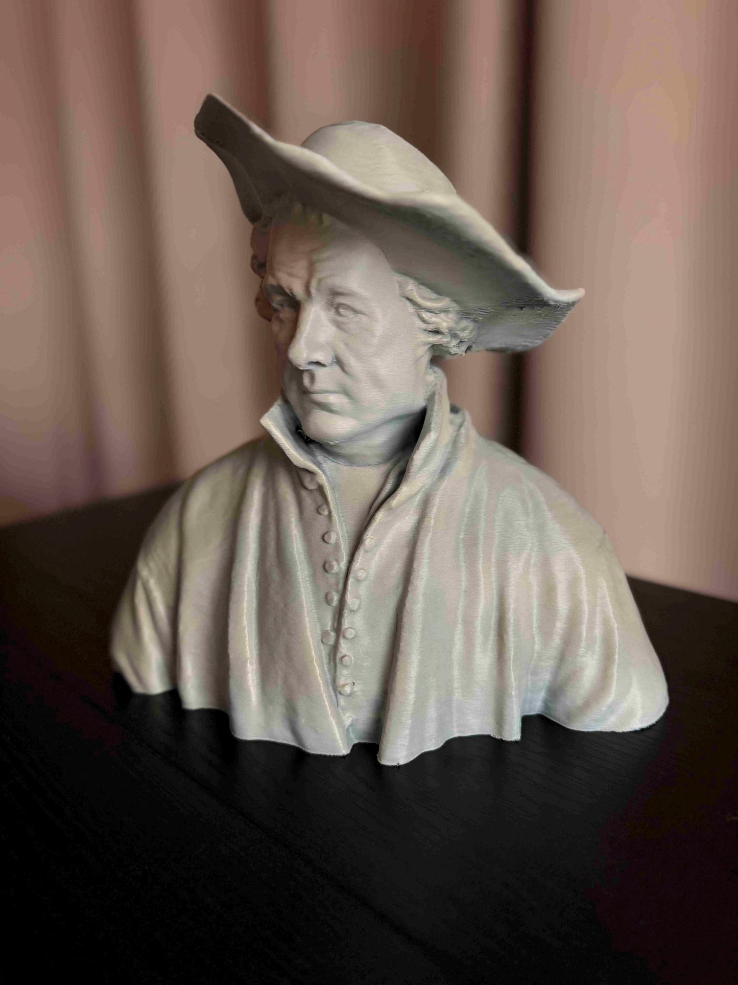 Rembrandt Bust Sculpture Dutch Golden Age Artist Statue Home Decor Vintage Academic Art Historical Figure