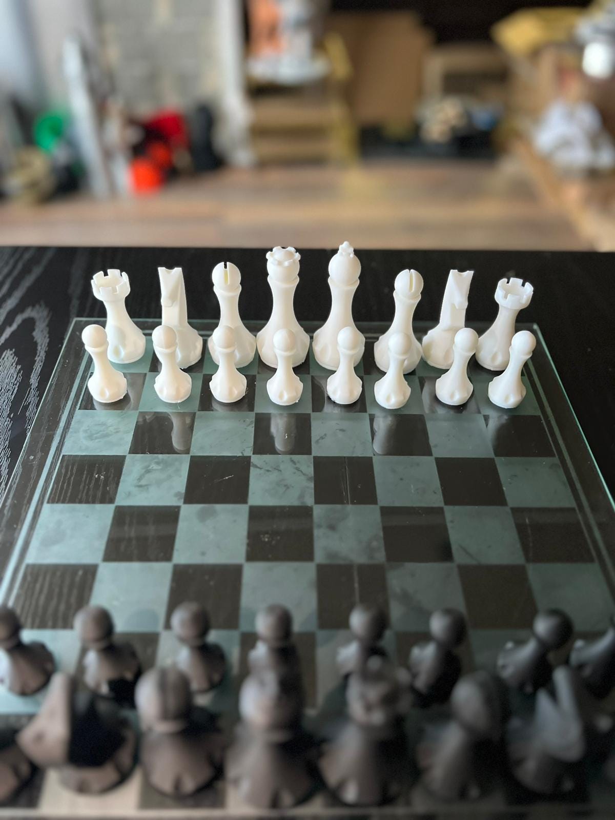 Zonda Chess Set | Supercar Inspired Chess Pieces | Gold & Silver Performance Design | Luxury Chess Gift | Automotive Art Decor