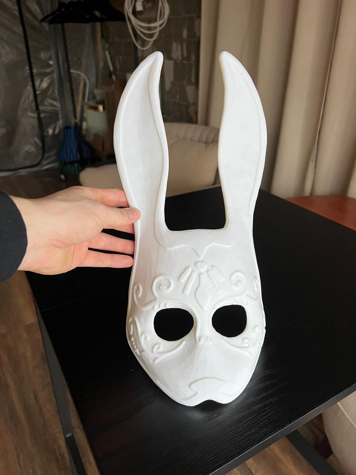 Therian Mask Mystical Indian Bunny | TherianMask | BunnyTherian | |Therian | Quadrobics | FurryArt | MaskMaking |