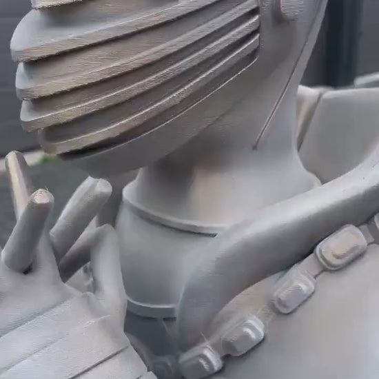 Giant Replica Knight Chess Piece – Life-Size Fantasy Decor | 120cm 3D Printed Statue