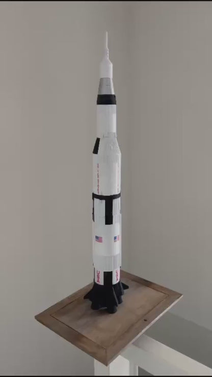 Apollo Mission Rocket Model | Iconic Spacecraft Replica | Perfect for Collectors & Space Enthusiasts